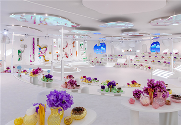 Artist Qatari Bride Transformed Her Wedding Into A Futuristic Gallery