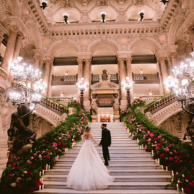 An Over-The-Top Wedding At Opéra Garnier!
