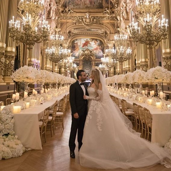 This Bride Wore Not One But TWO ELIE SAAB Wedding Dresses ! 