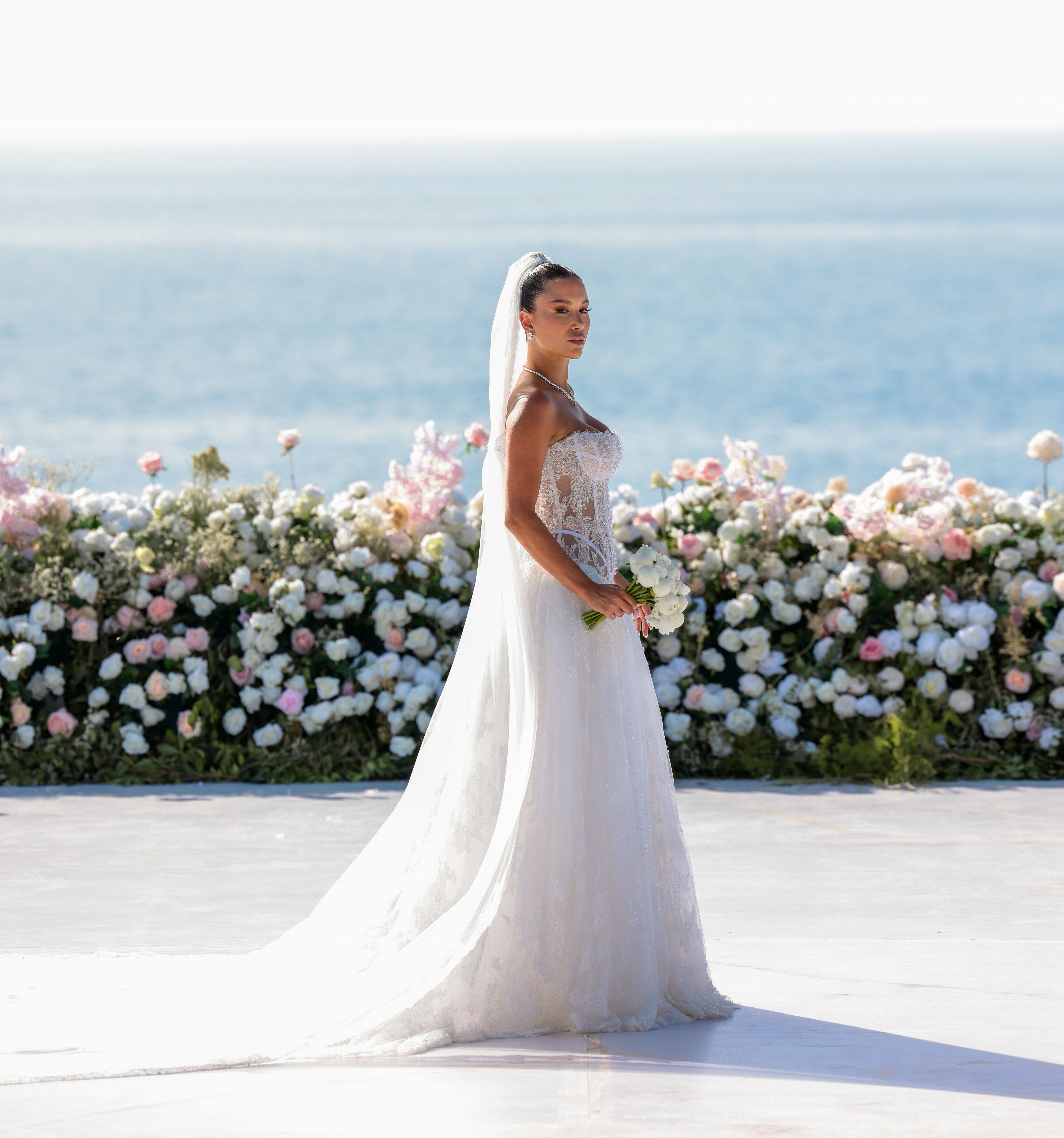 An Extravagant Seaside Palace Wedding in Lebanon
