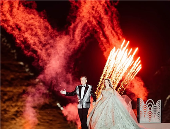 Egypt’s Most Talked-About Wedding! Spectacular Pyramid Celebration