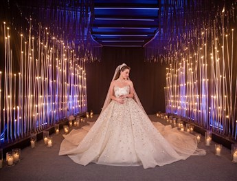 Bride’s Grand Entrance With A Customized Song