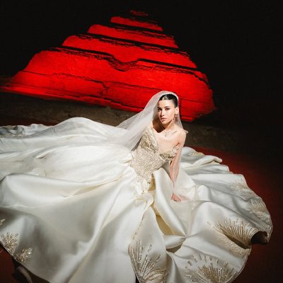 When Saqqara Is You're Wedding Backdrop, You're Literally Stepping Into History !
