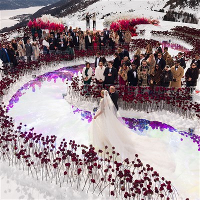 Nothing About This Four-Day Wedding in St. Moritz Was Expected