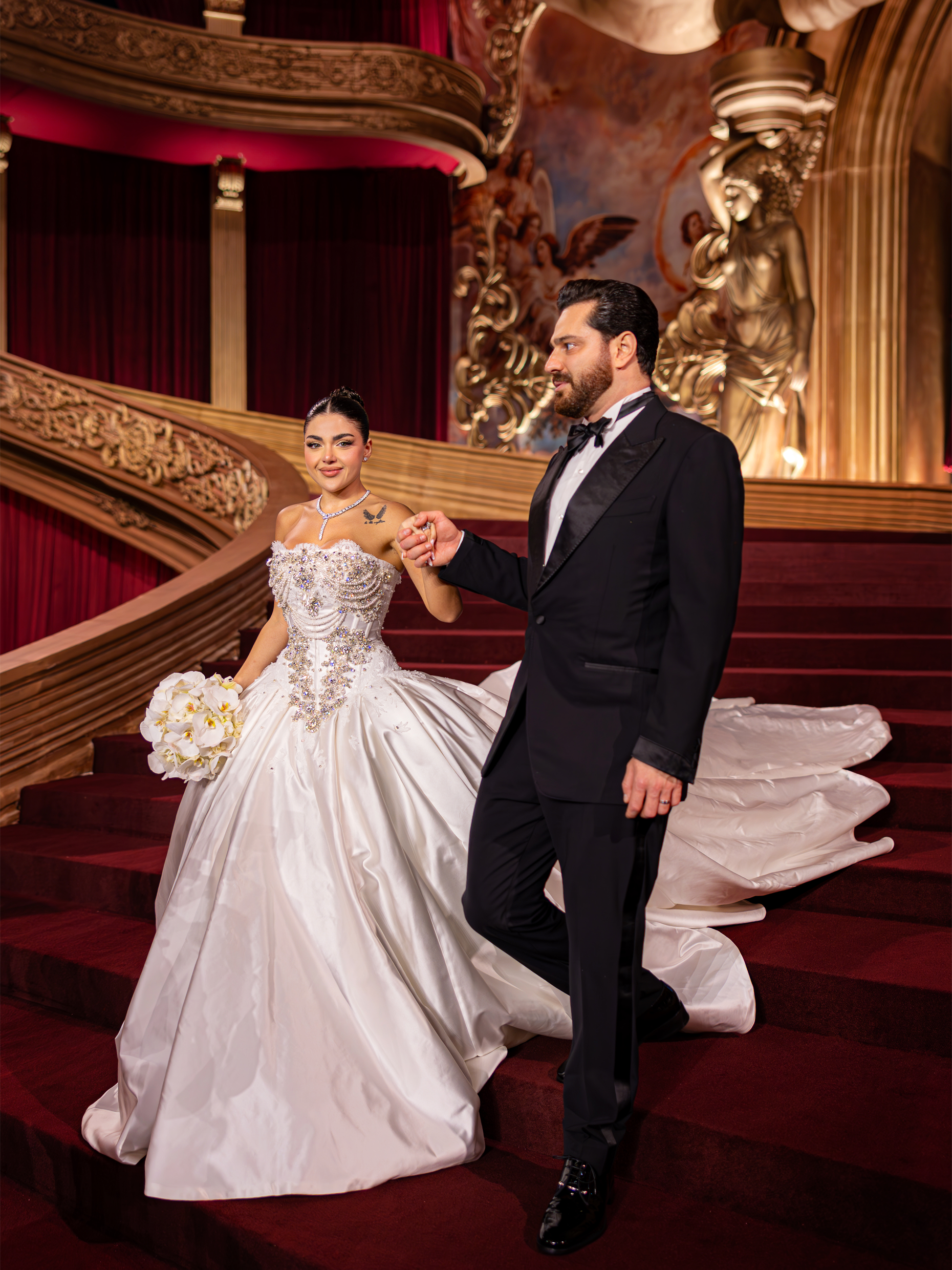 A Wedding Built From Scratch in Beirut & Felt Like a Historic Grand Opera!