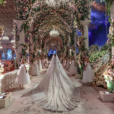 Orchestra, Ballerinas, & 4 Million Flowers: Inside the Qatari Wedding That Broke the Internet!